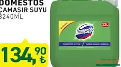 DOMESTOS ÇAMAŞIR SUYU 3240 ML DOMESTOS ÇAMAŞIR SUYU 3240 ML